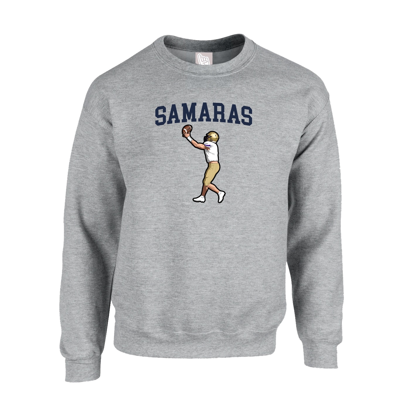 Fleece Crew — Shirsey in Grey