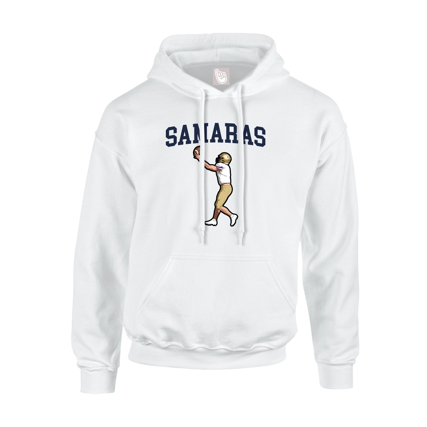 Youth Hoodie — Shirsey in White