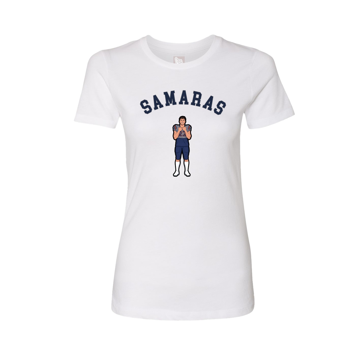 Womens Tee — Shirsey Arch in White