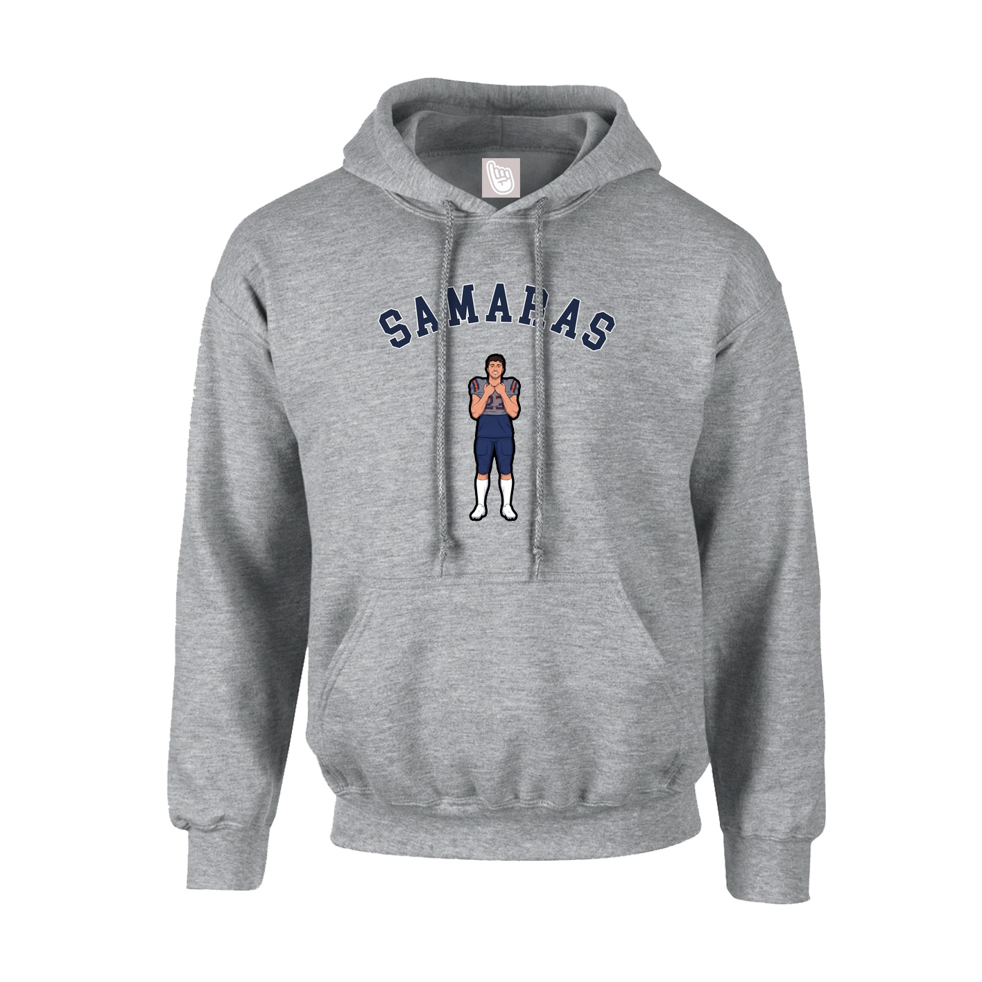 Youth Hoodie — Shirsey Arch in Grey
