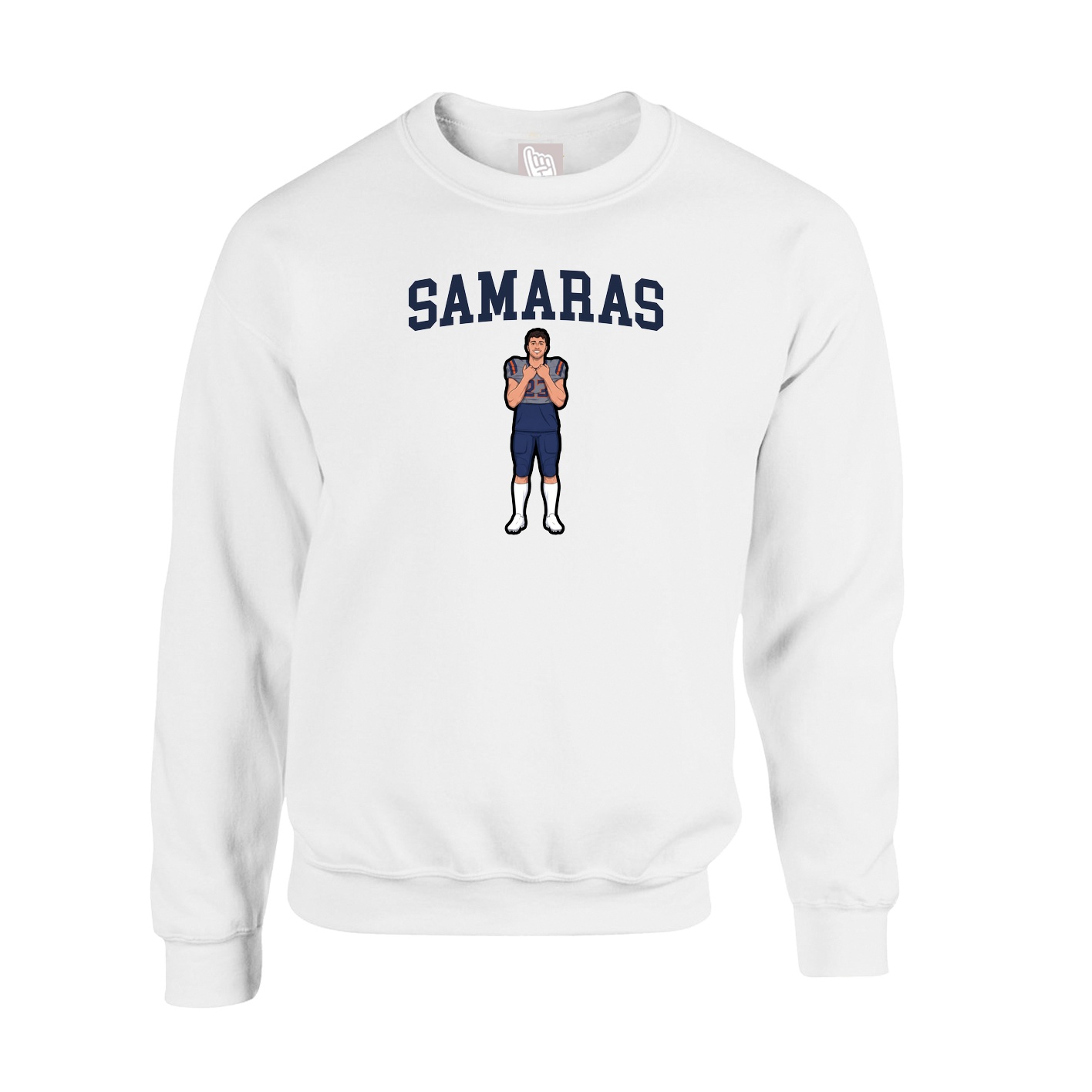 Fleece Crew — Shirsey in White