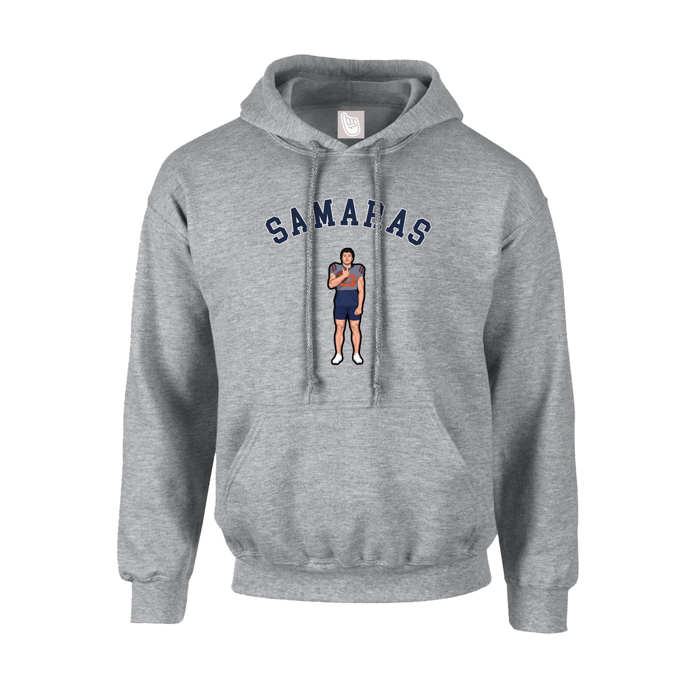 Youth Hoodie — Shirsey Arch in Grey