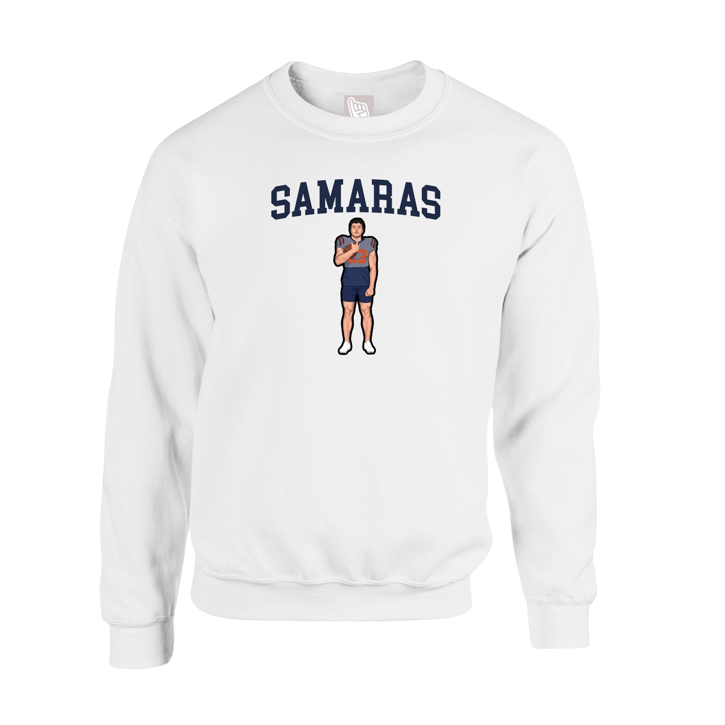 Fleece Crew — Shirsey in White