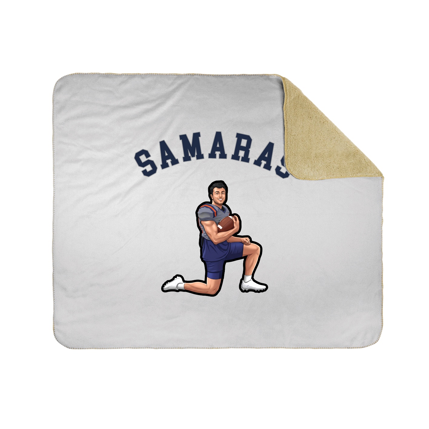 Throw Blanket — Shirsey Arch in White