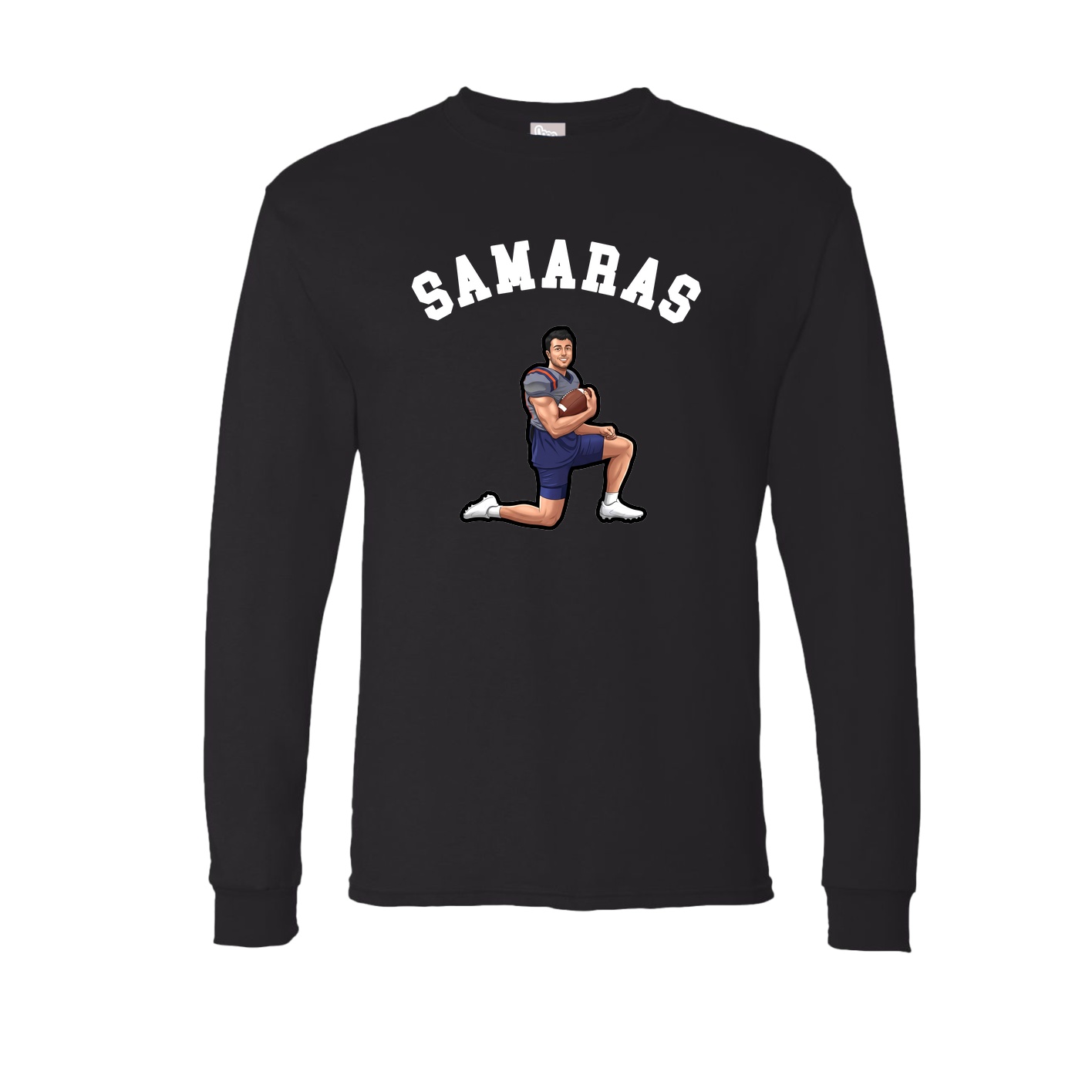 Long Sleeve Tee — Shirsey Arch in Black