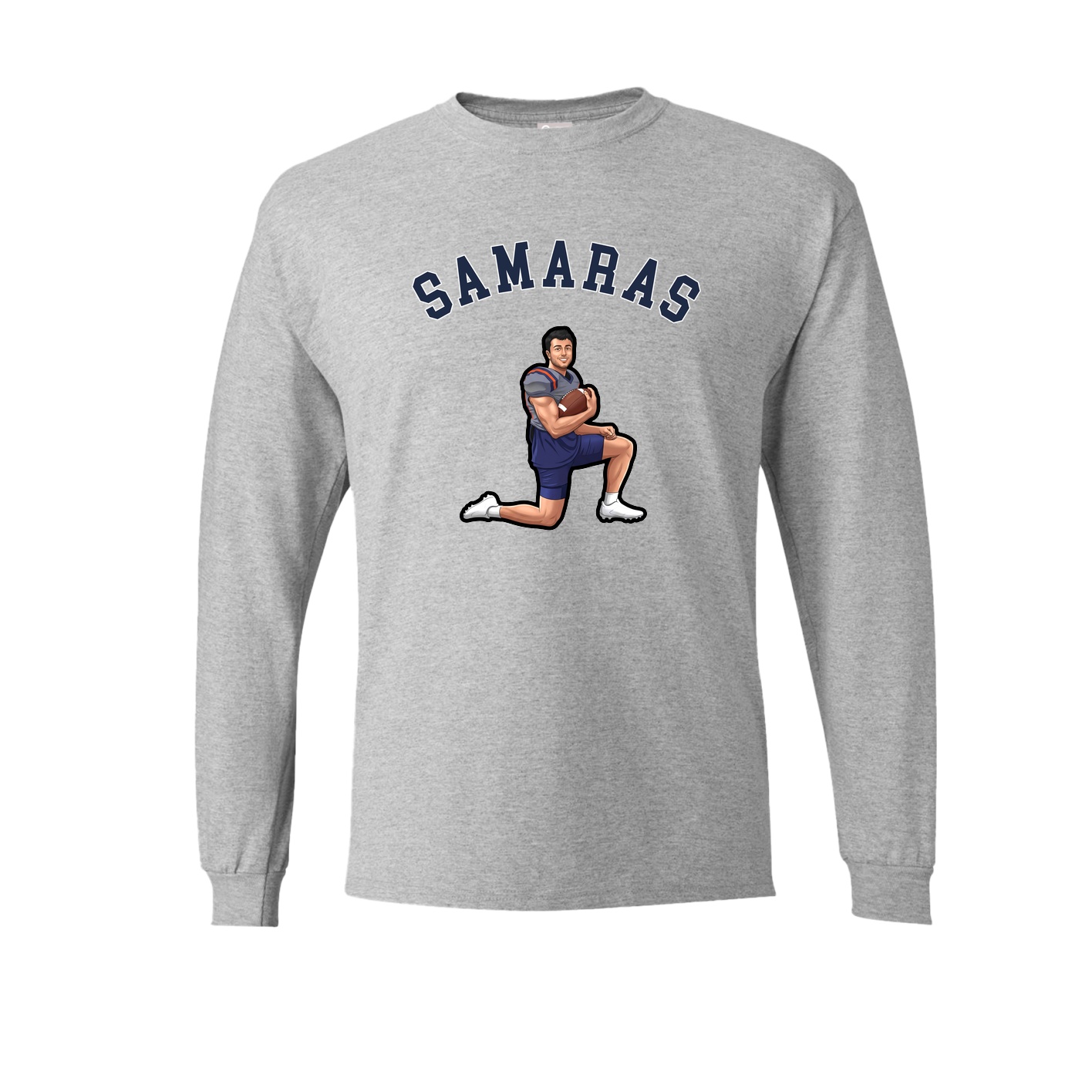 Long Sleeve Tee — Shirsey Arch in Grey