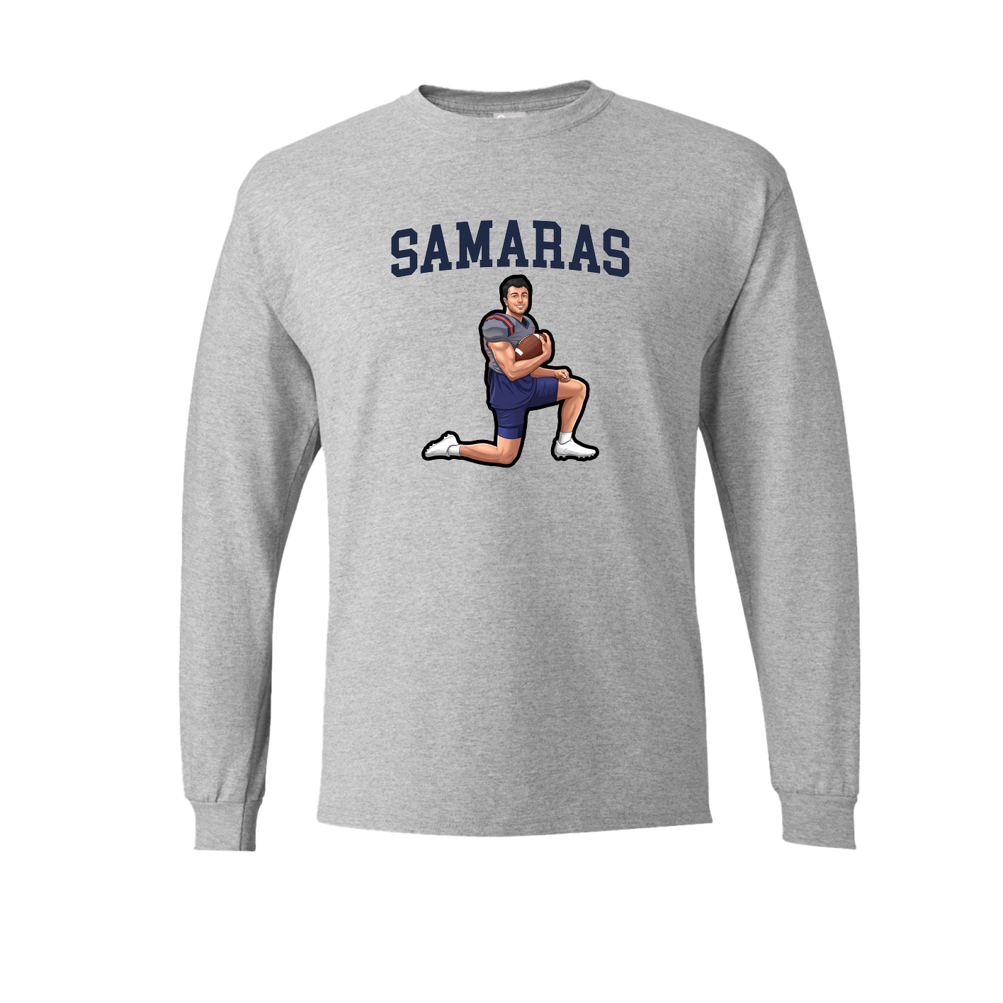 Long Sleeve Tee — Shirsey in Grey