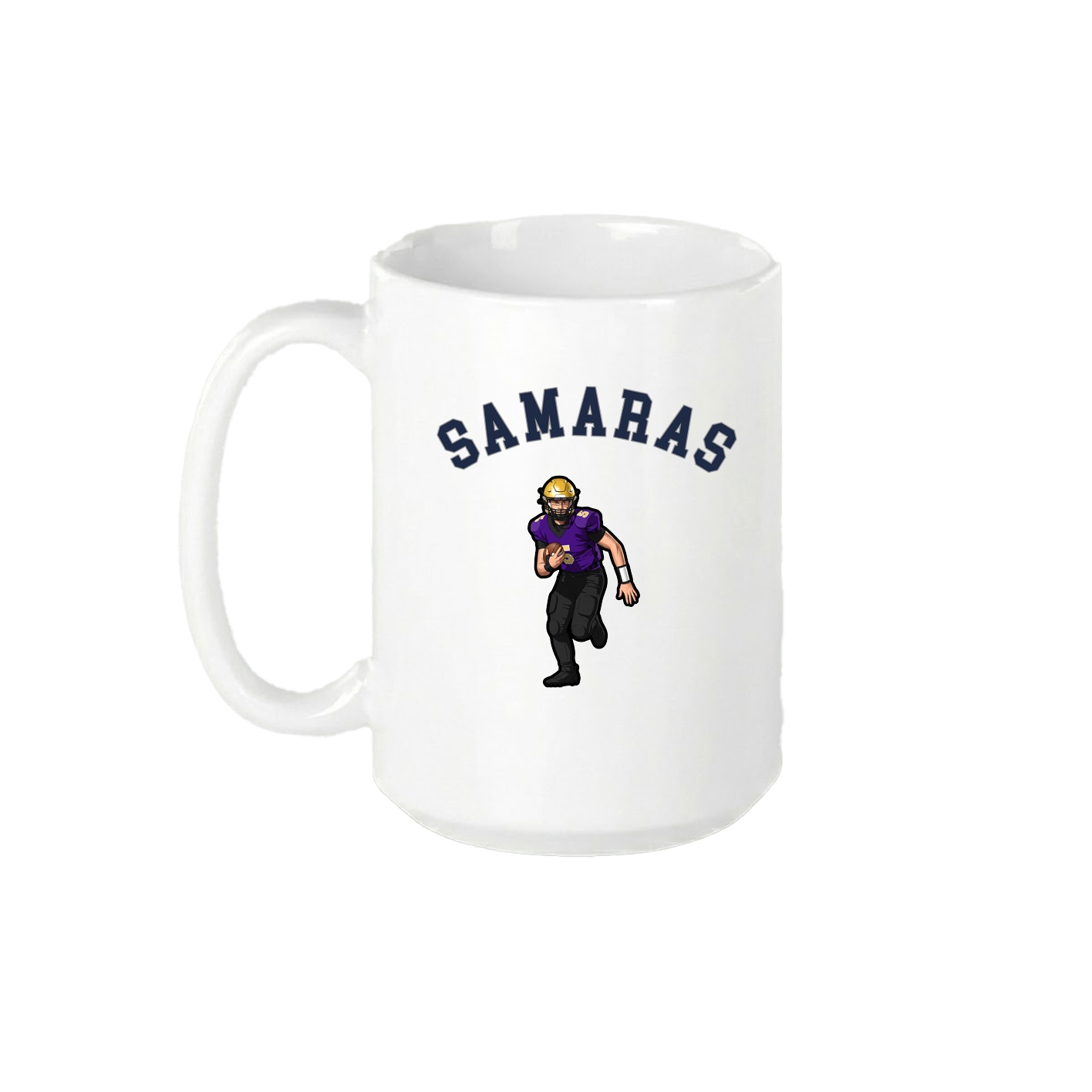 15oz Coffee Mug — Shirsey Arch in White