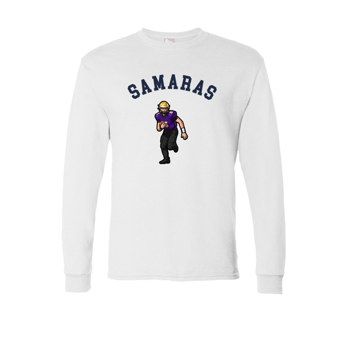 Long Sleeve Tee — Shirsey Arch in White