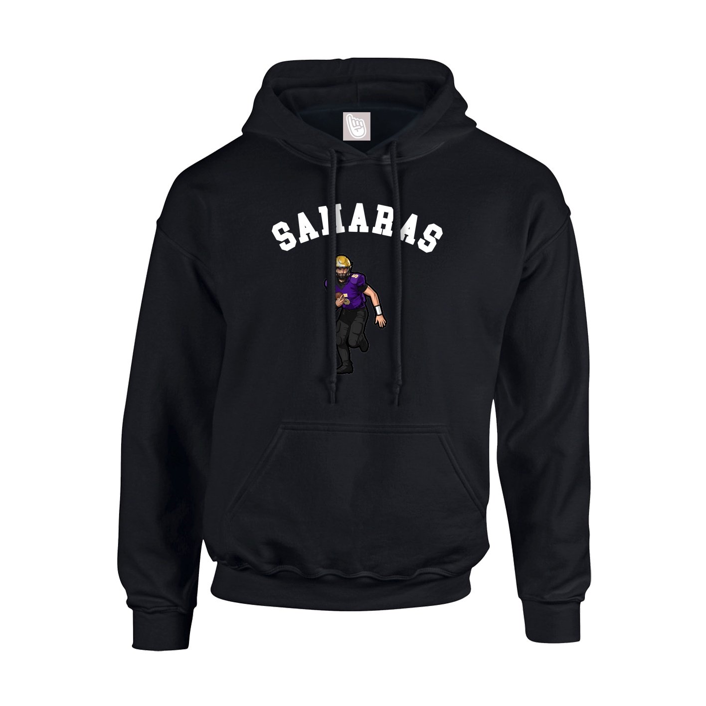 Youth Hoodie — Shirsey Arch in Black