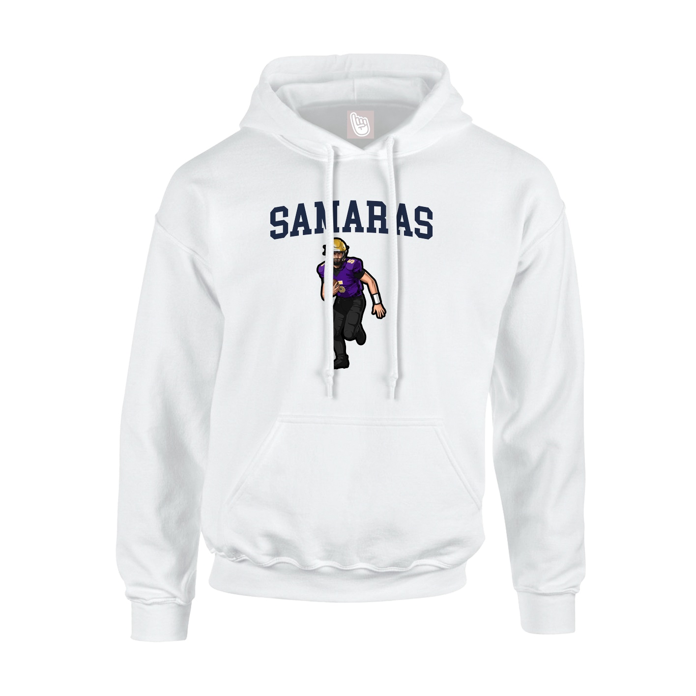 Hoodie — Shirsey in White