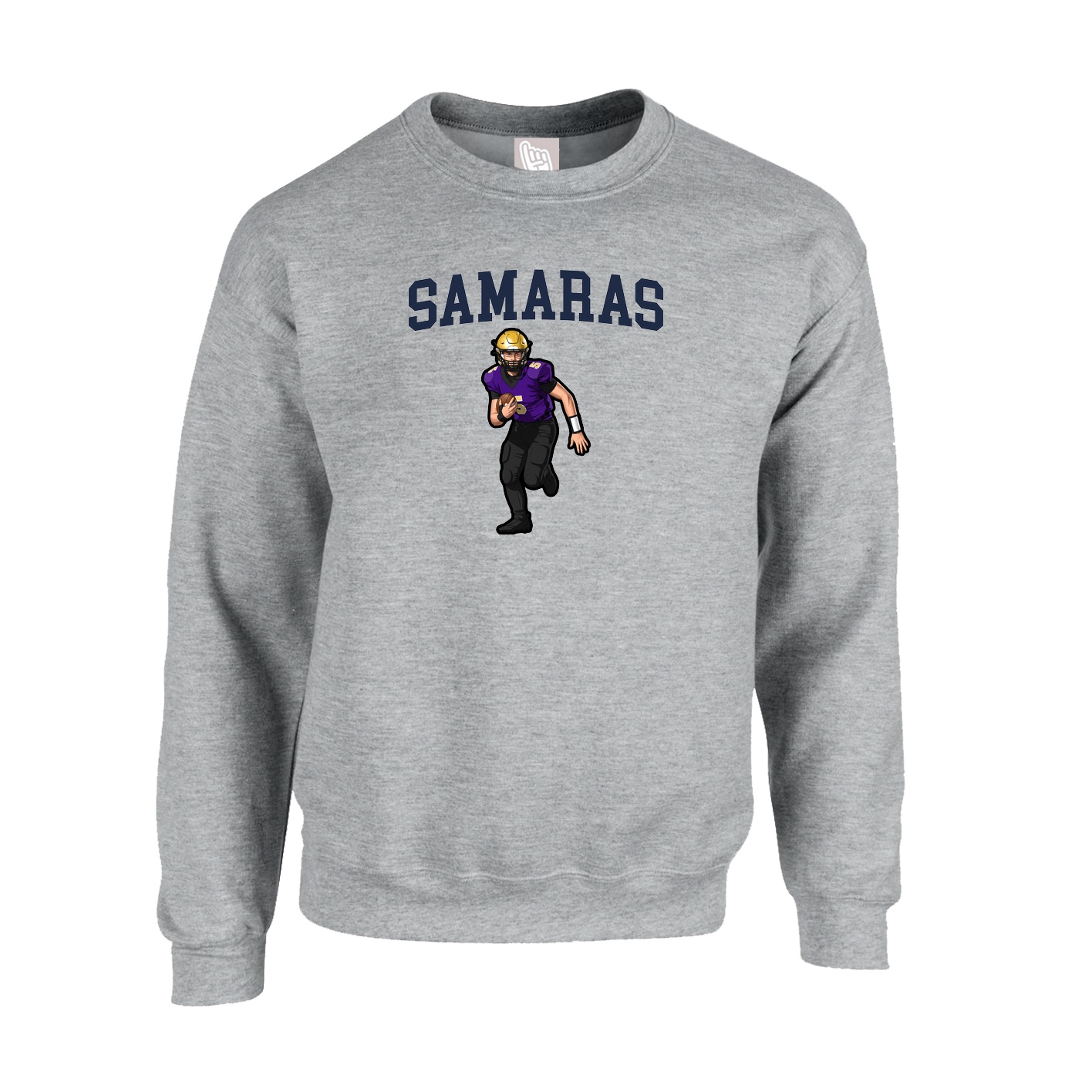 Fleece Crew — Shirsey in Grey