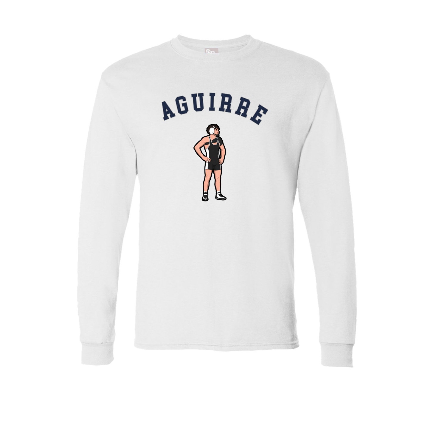 Long Sleeve Tee — Shirsey Arch in White