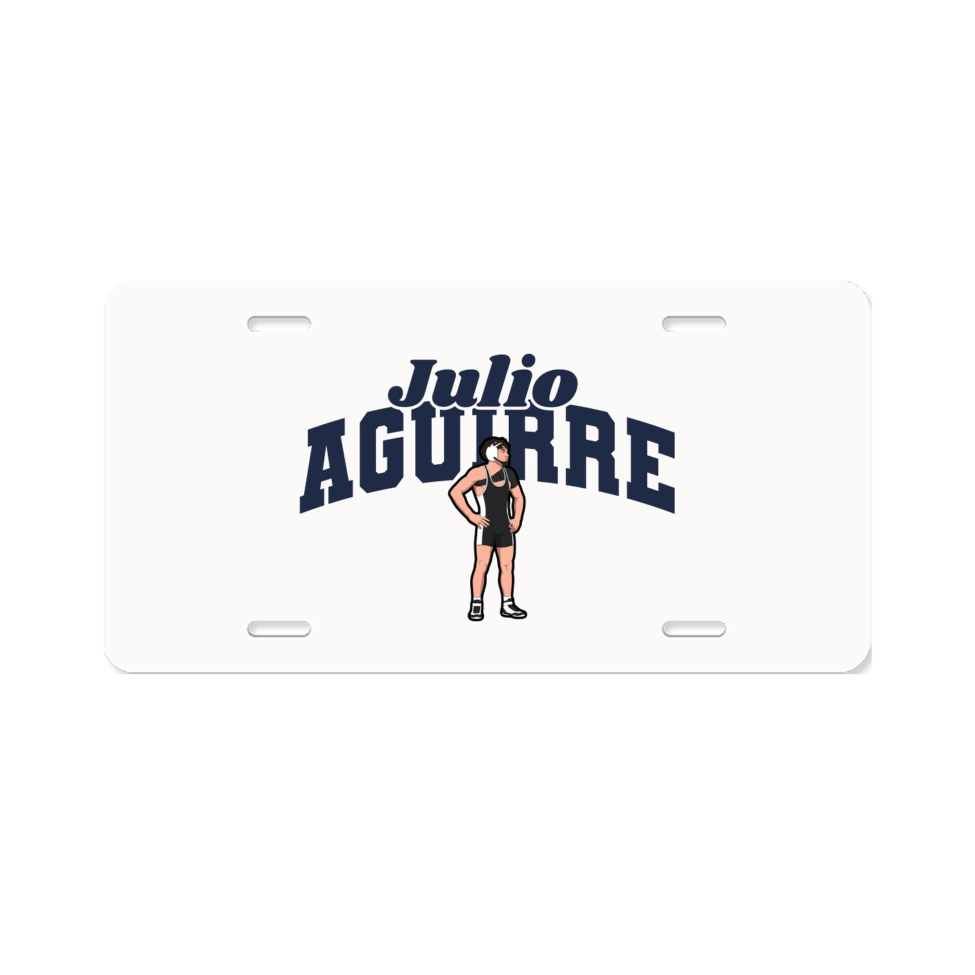 License Plate — Signature Arch in Classic