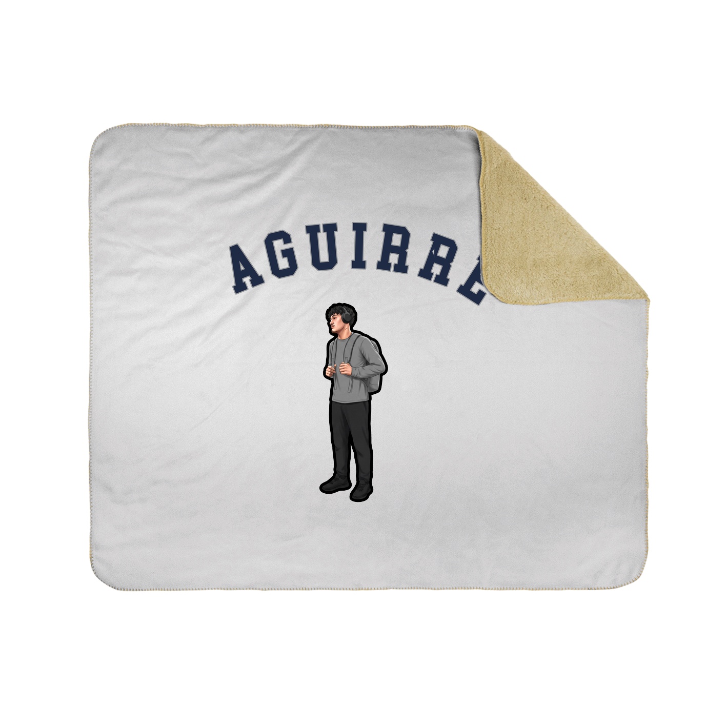 Throw Blanket — Shirsey Arch in White