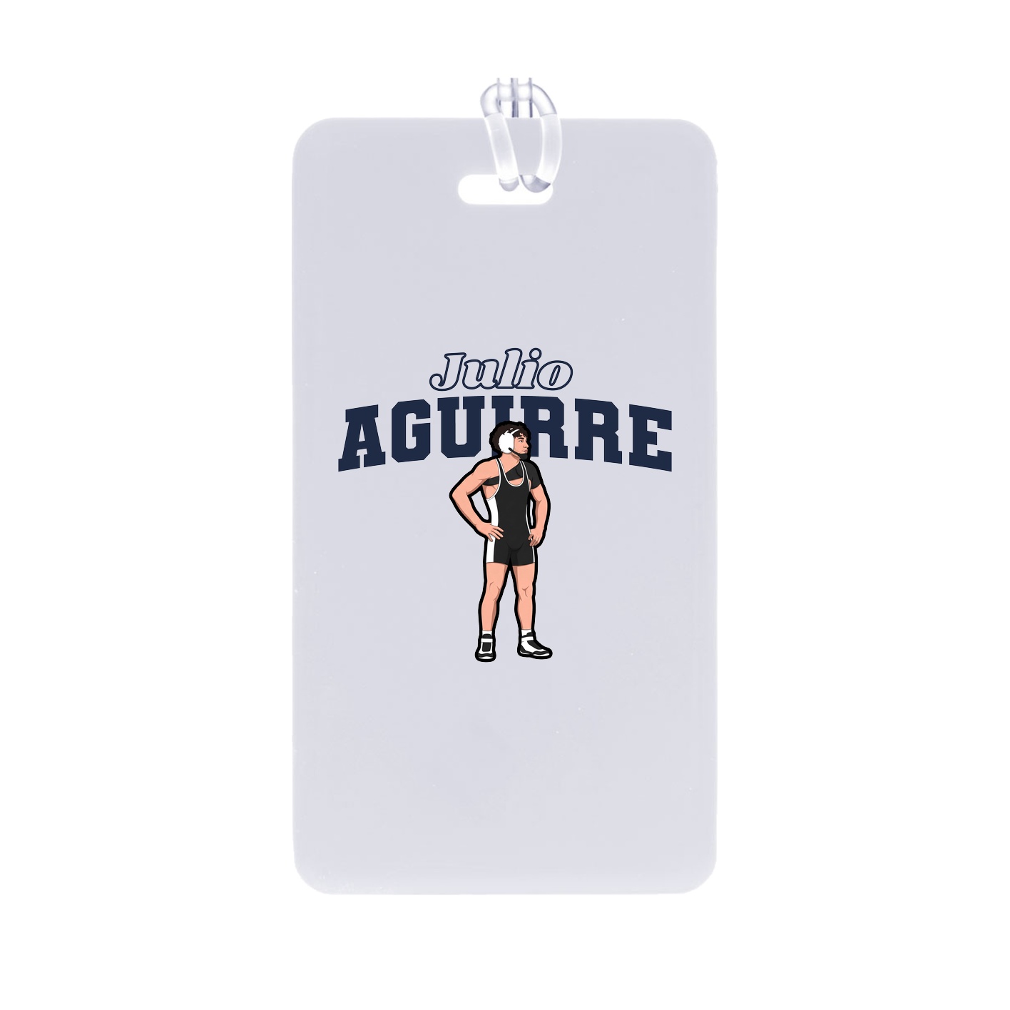 Bag Tag — Name Arch in Classic