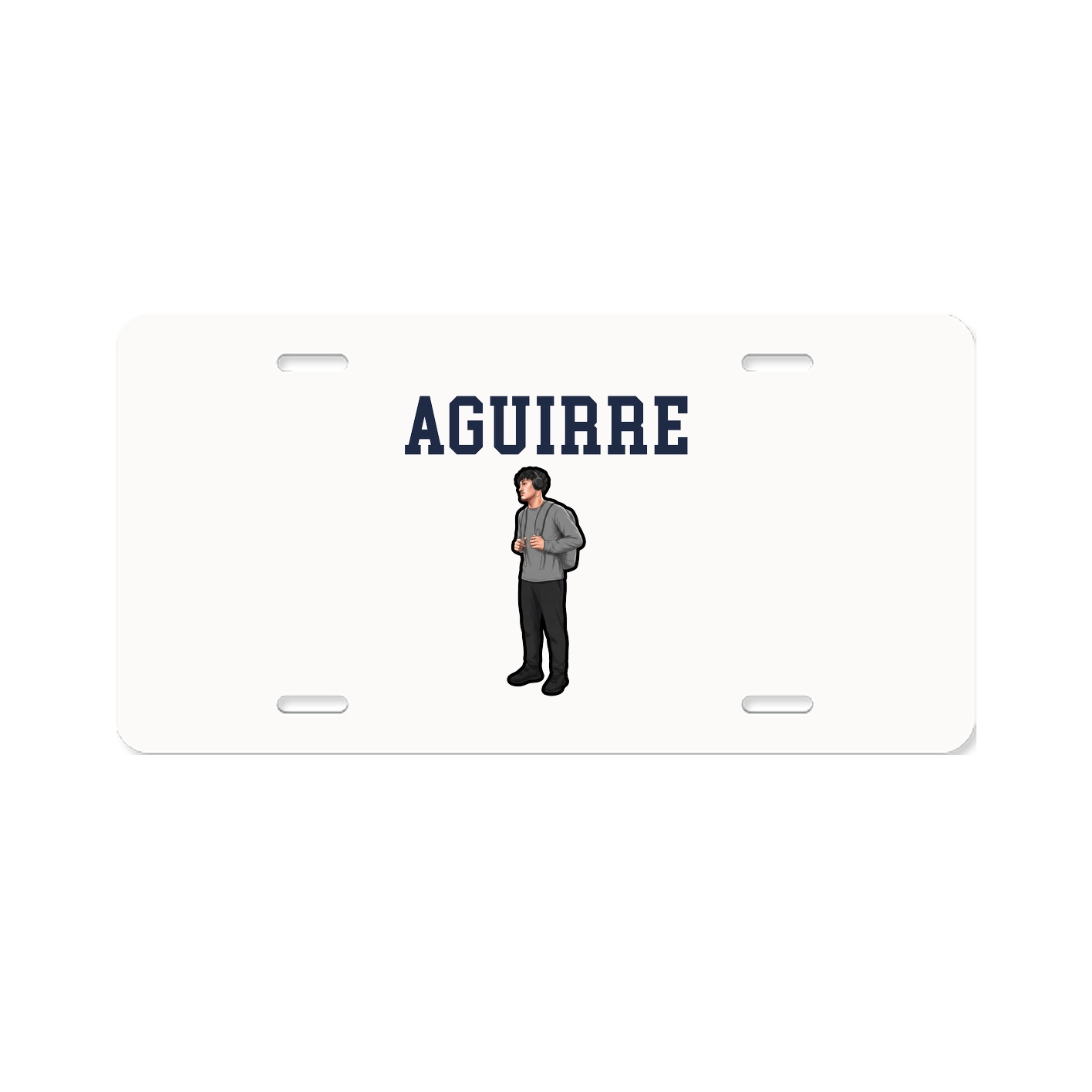 License Plate — Shirsey in Classic