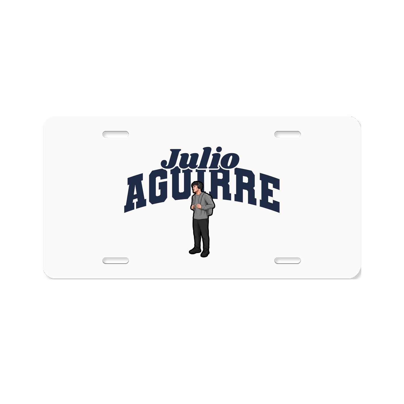 License Plate — Signature Arch in Classic