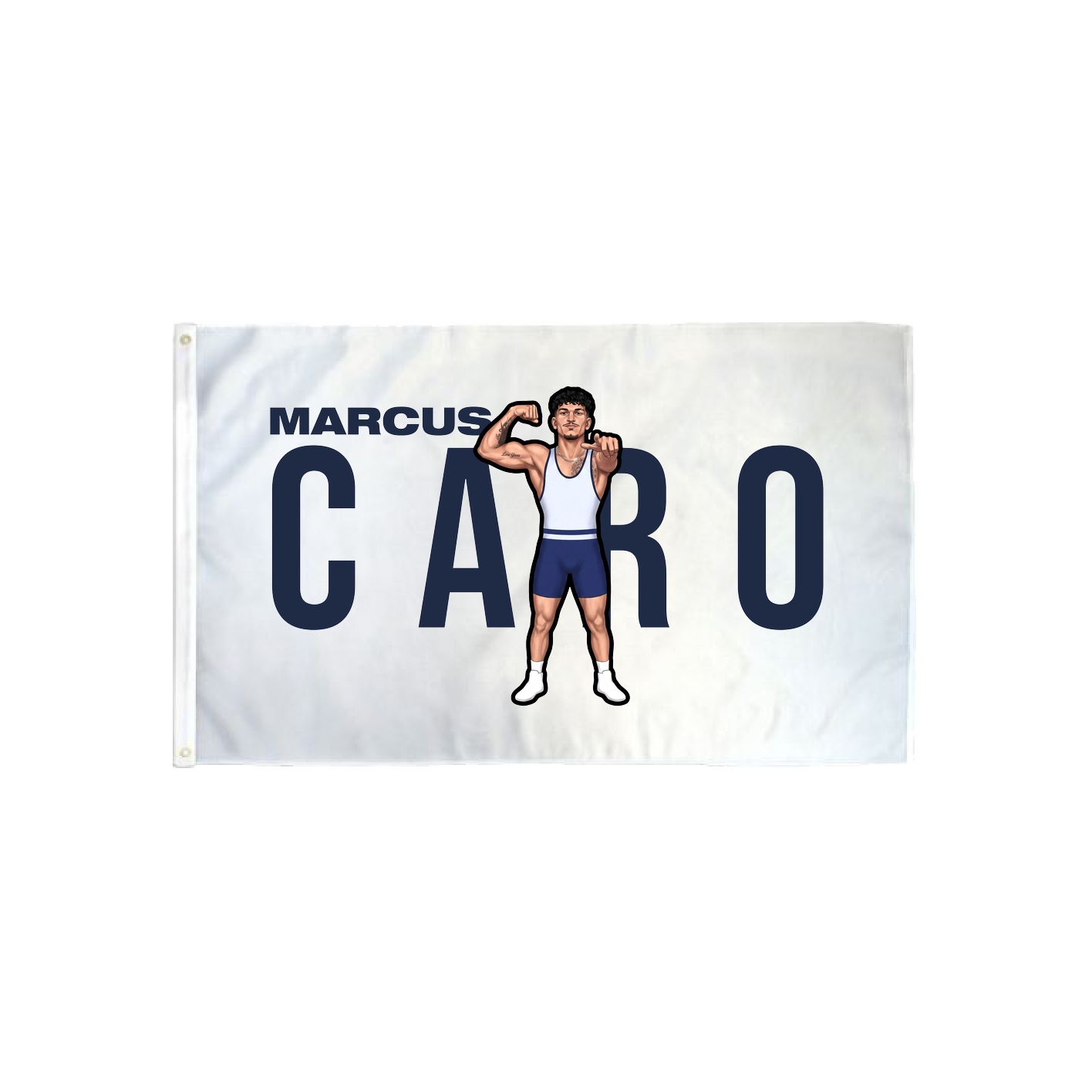 3x5 Flag — Player Name in Classic