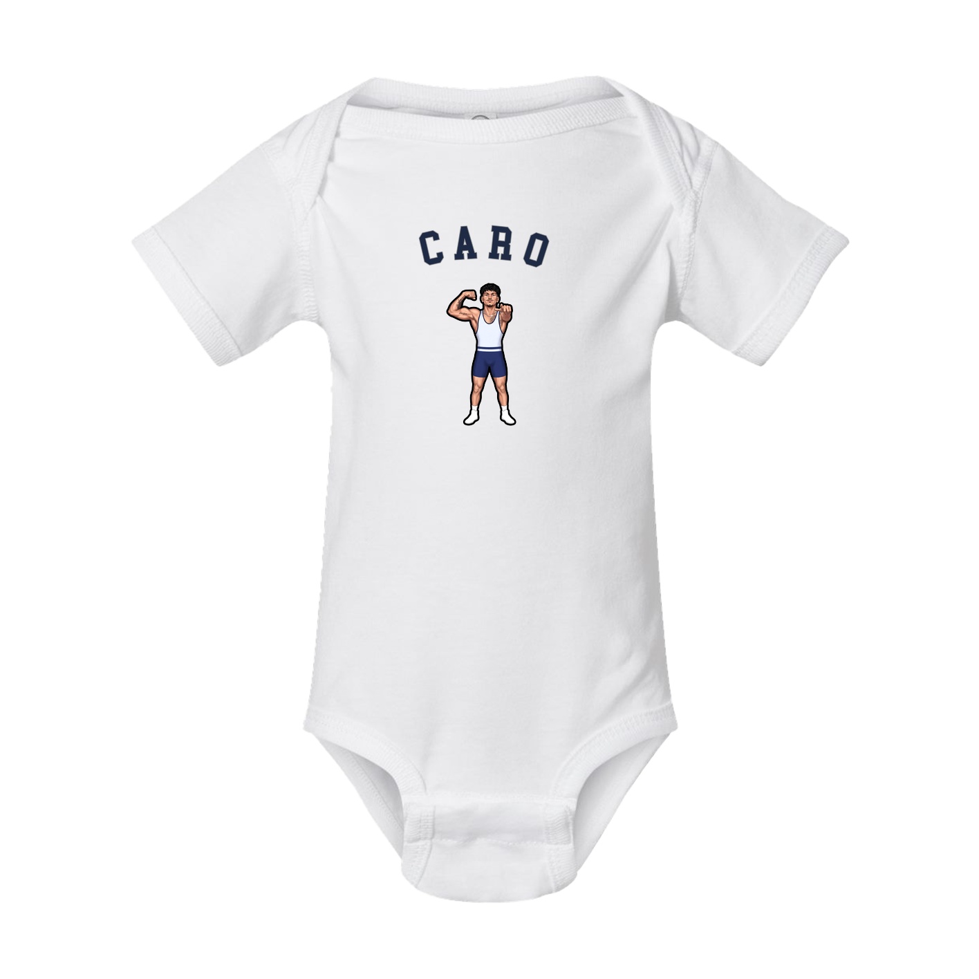 Baby Onesie — Shirsey Arch in White