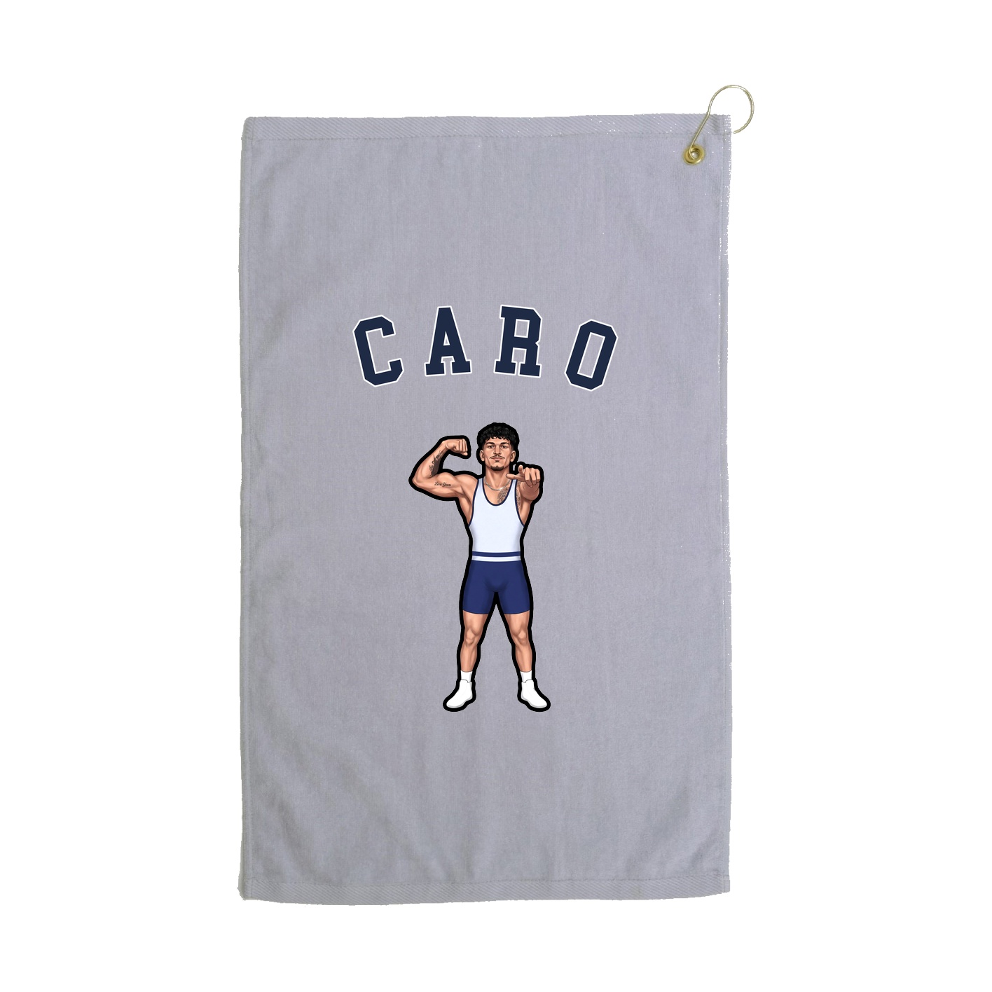 Golf Towel — Shirsey Arch in Grey