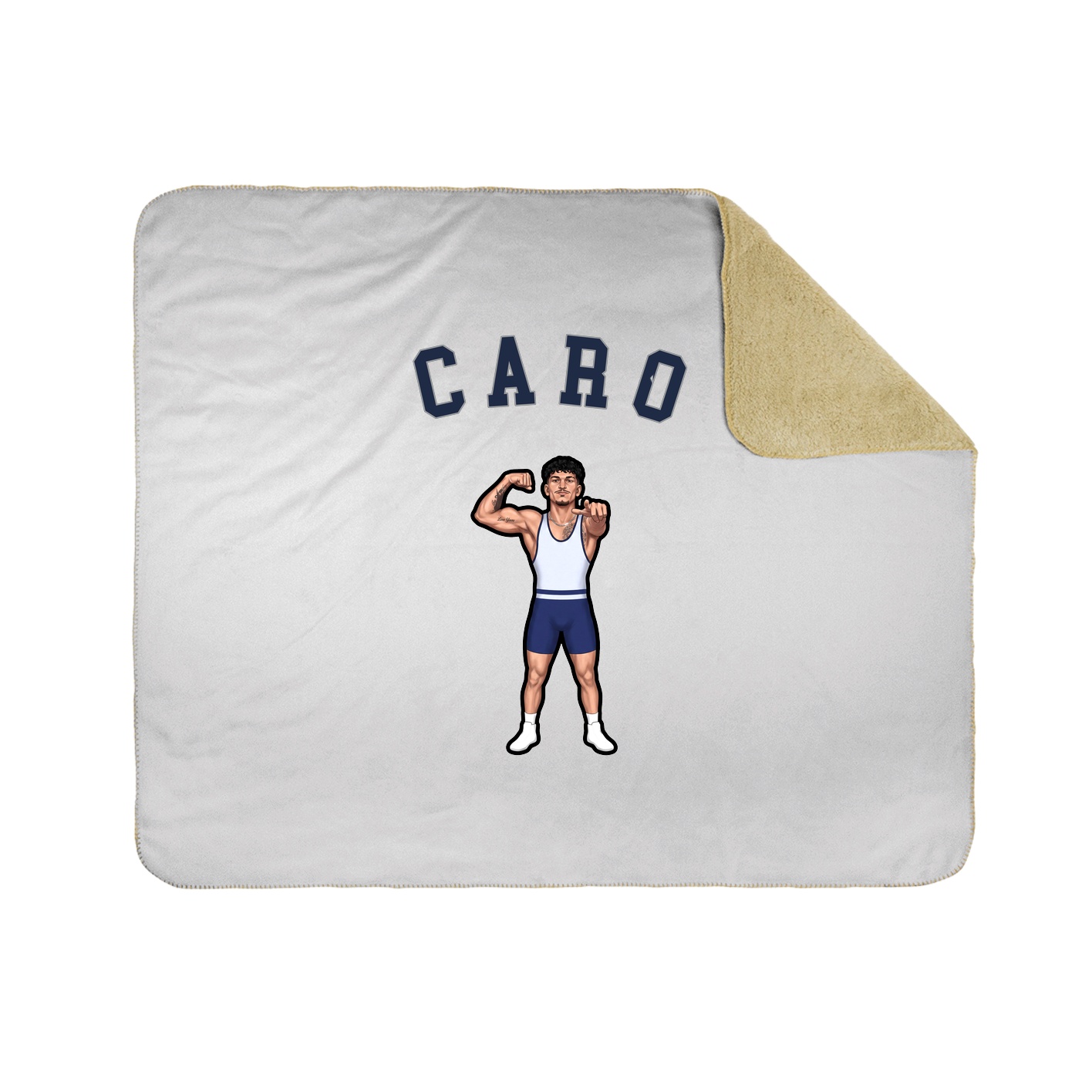Throw Blanket — Shirsey Arch in White