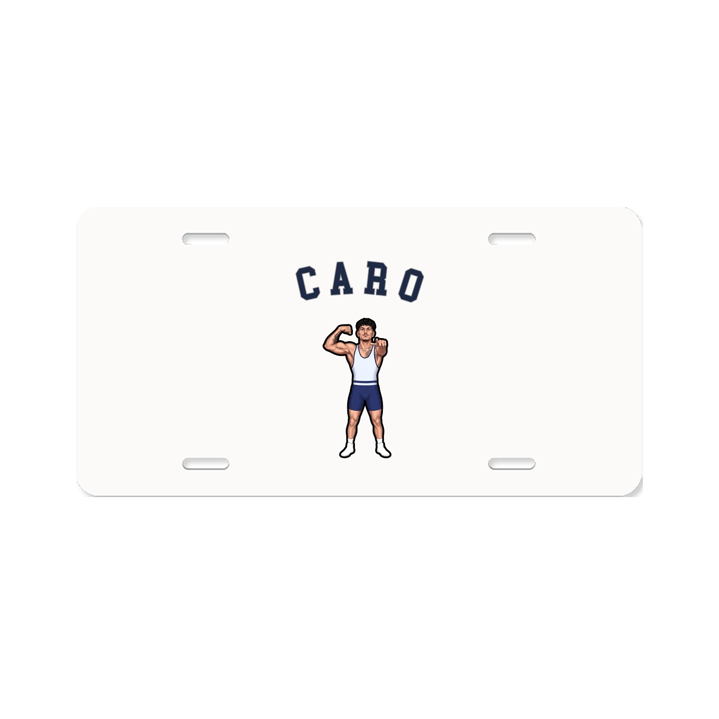 License Plate — Shirsey Arch in Classic
