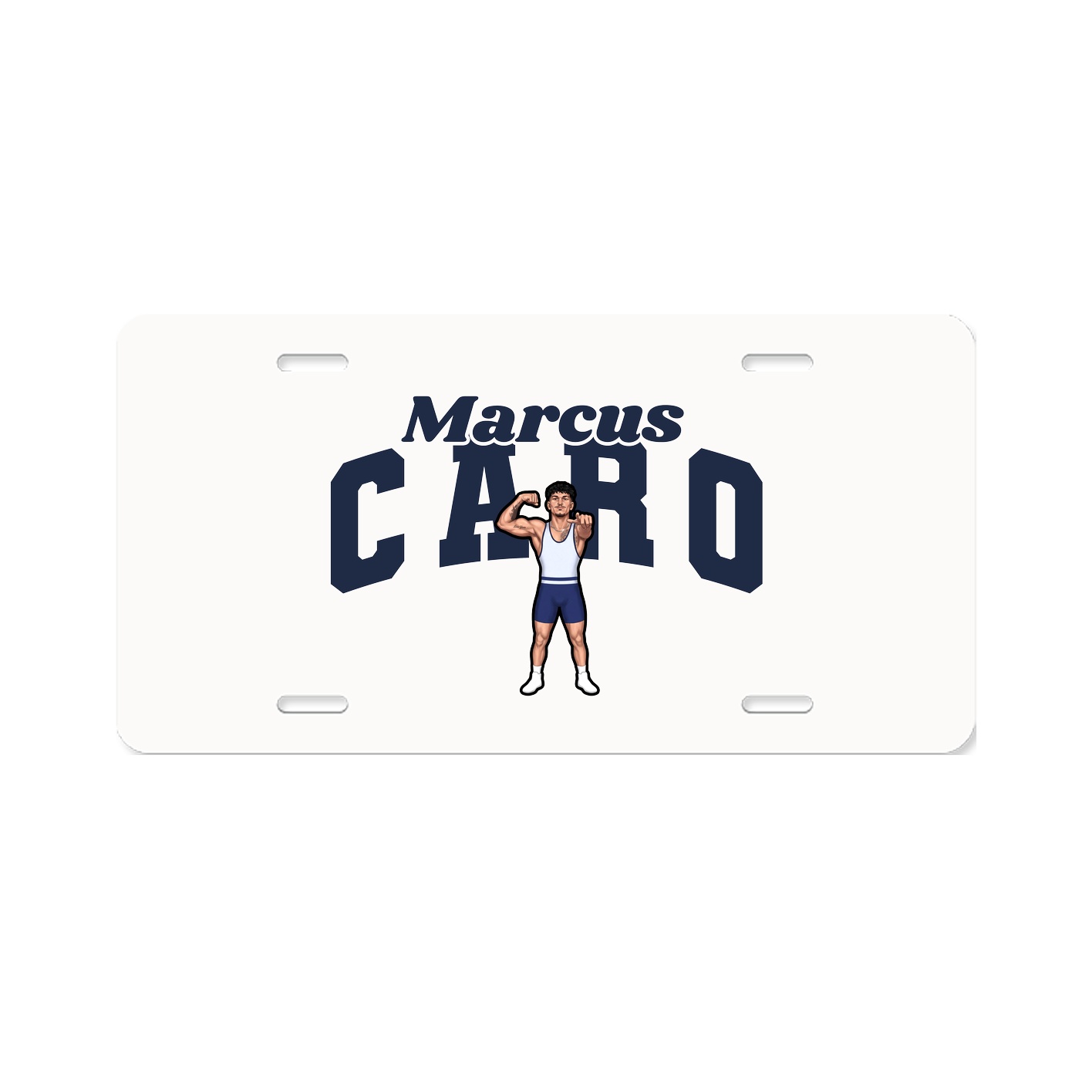 License Plate — Signature Arch in Classic