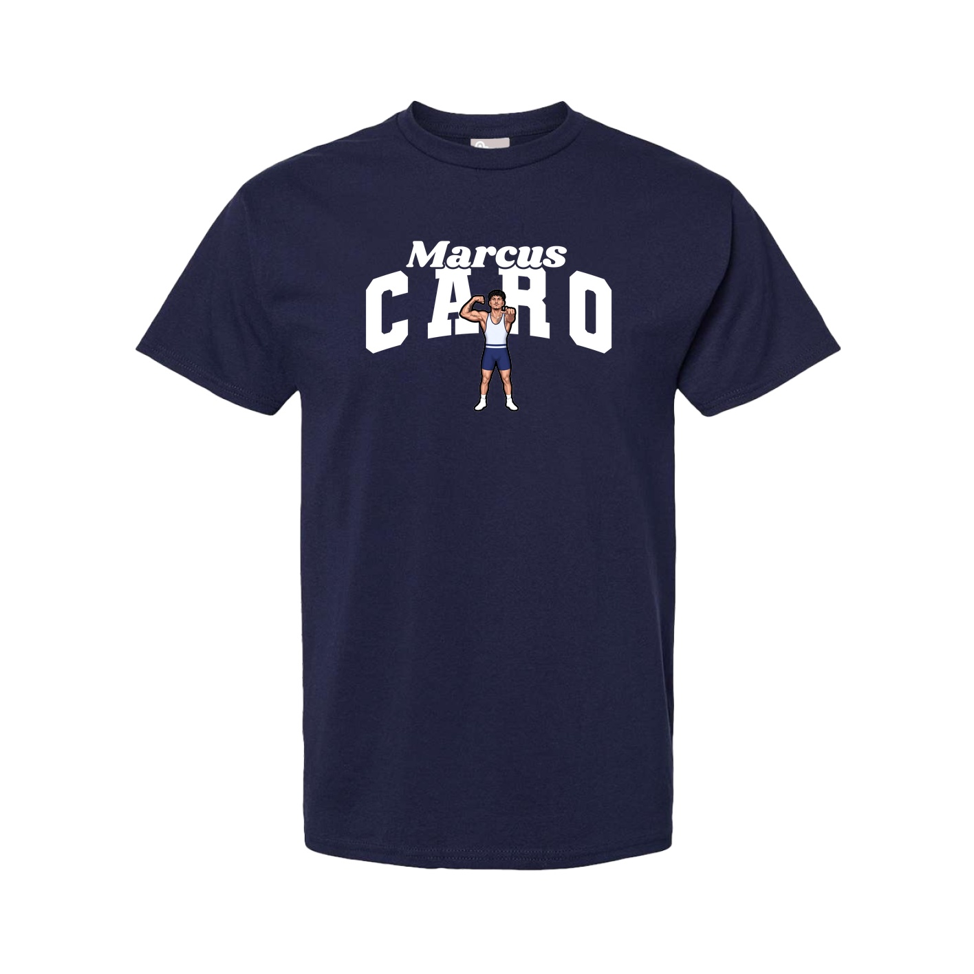 Youth Tee — Signature Arch in Navy