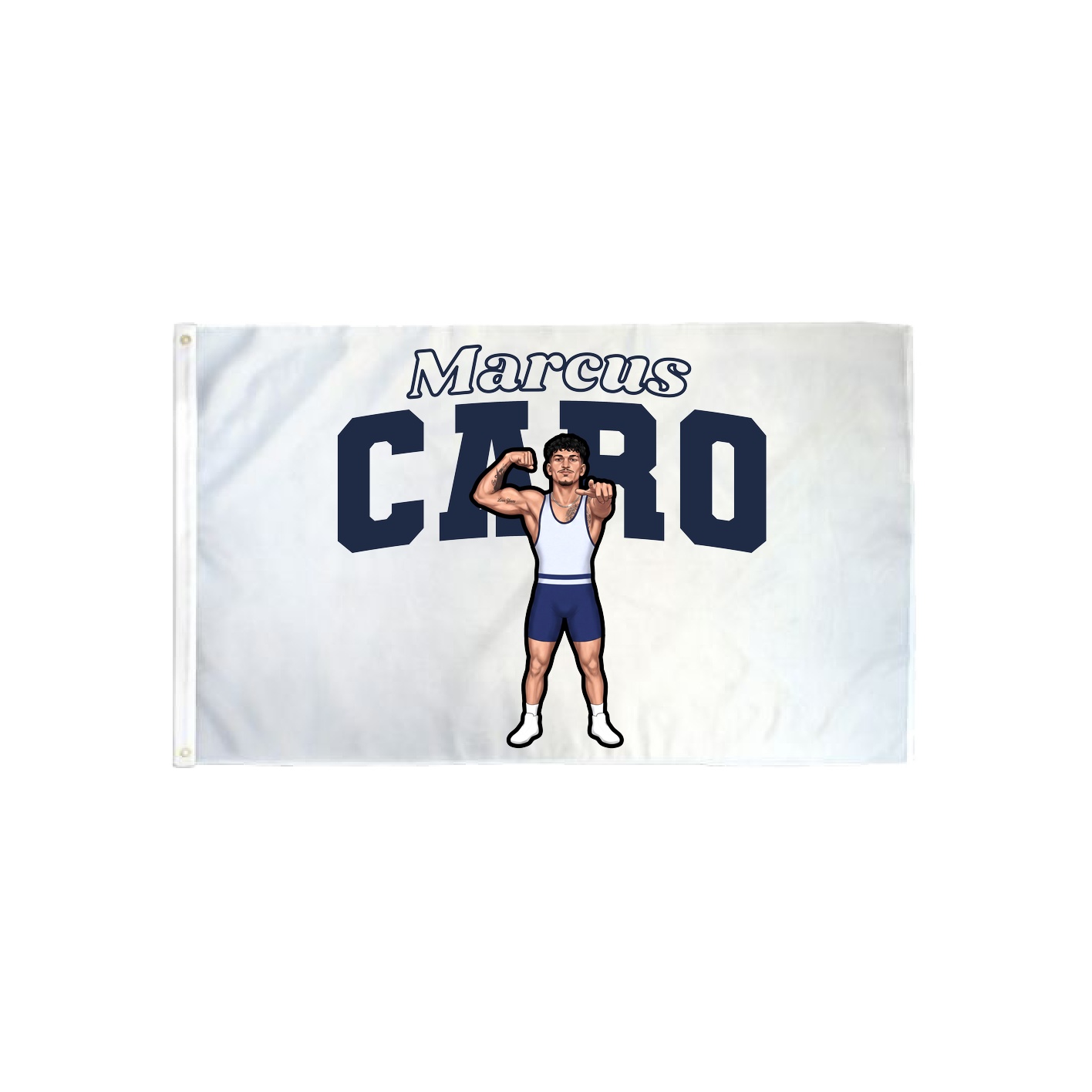 3x5 Flag — Name Arch in Classic