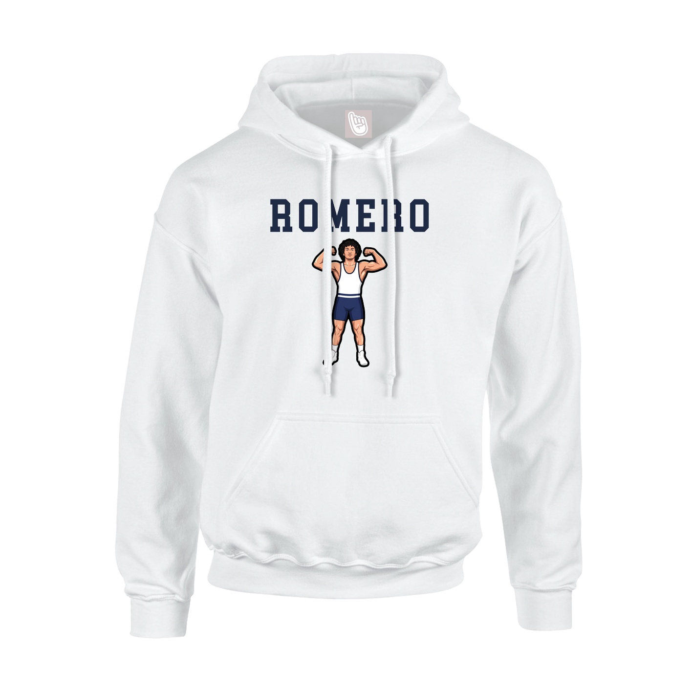 Hoodie — Shirsey in White