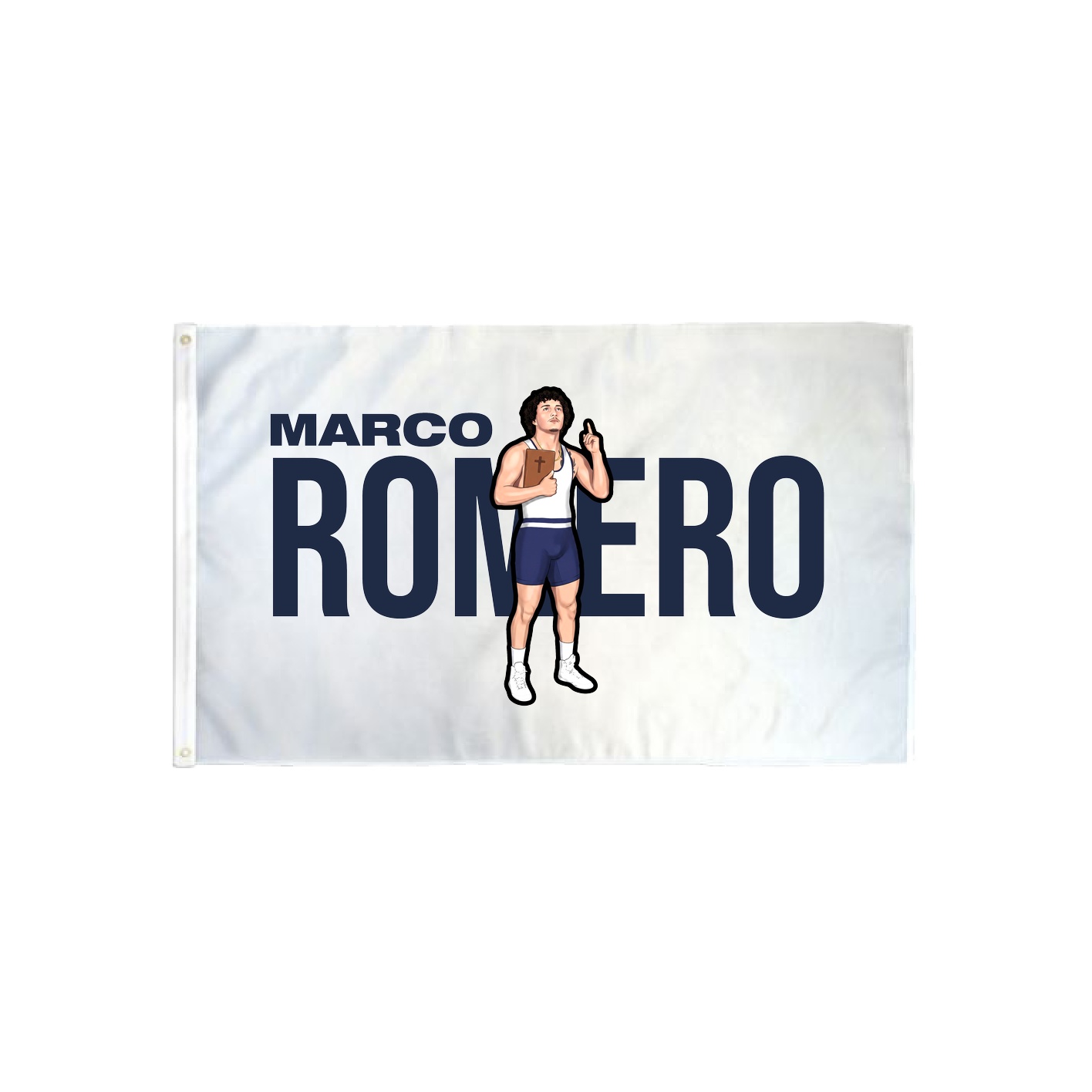 3x5 Flag — Player Name in Classic
