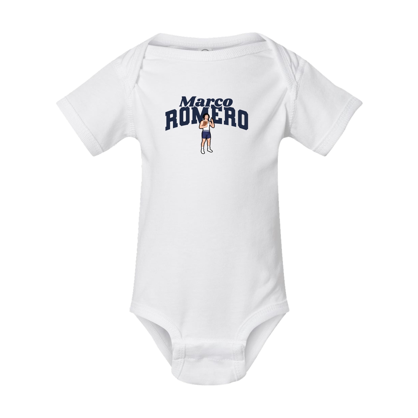 Baby Onesie — Signature Arch in White