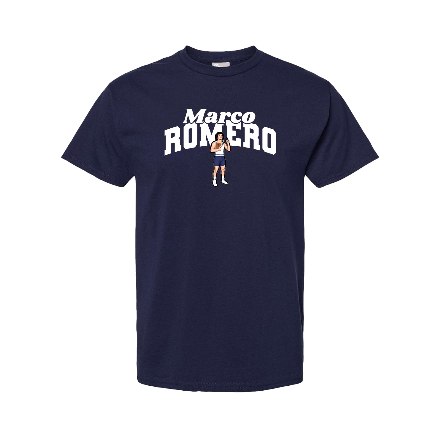 Youth Tee — Signature Arch in Navy