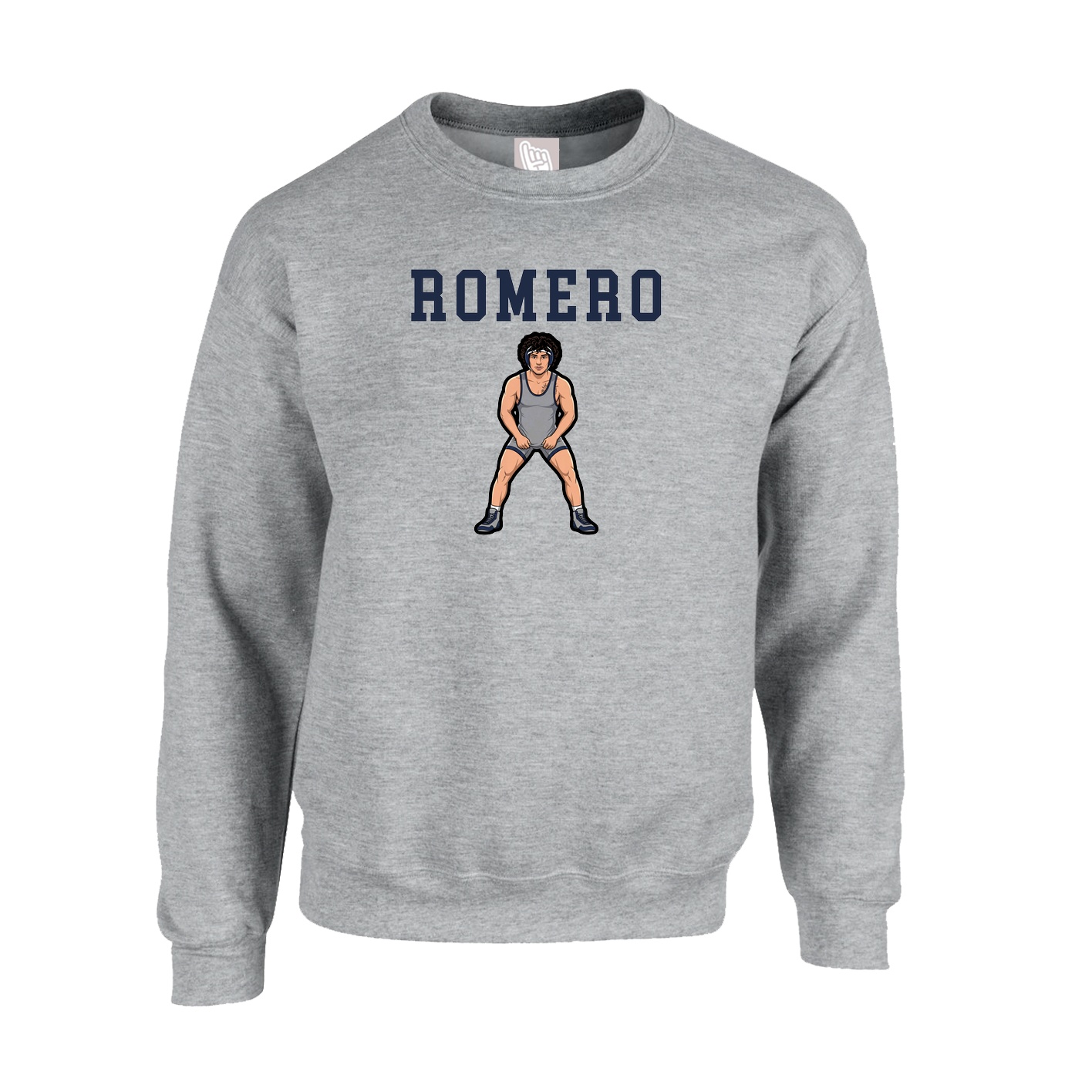 Fleece Crew — Shirsey in Grey
