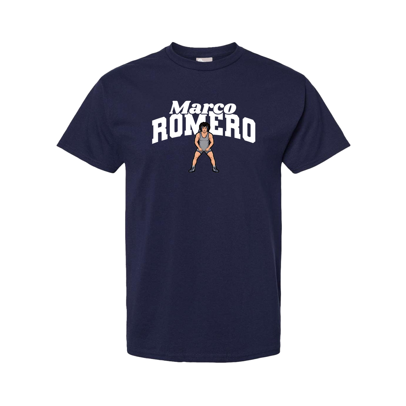 Tee — Signature Arch in Navy