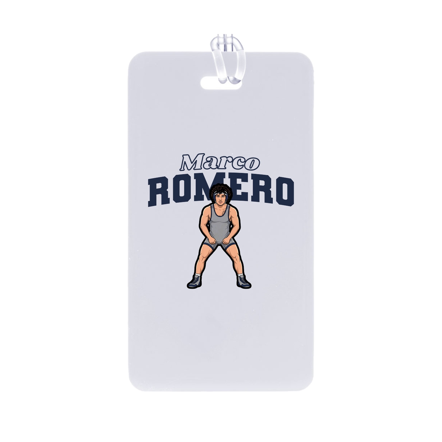 Bag Tag — Name Arch in Classic