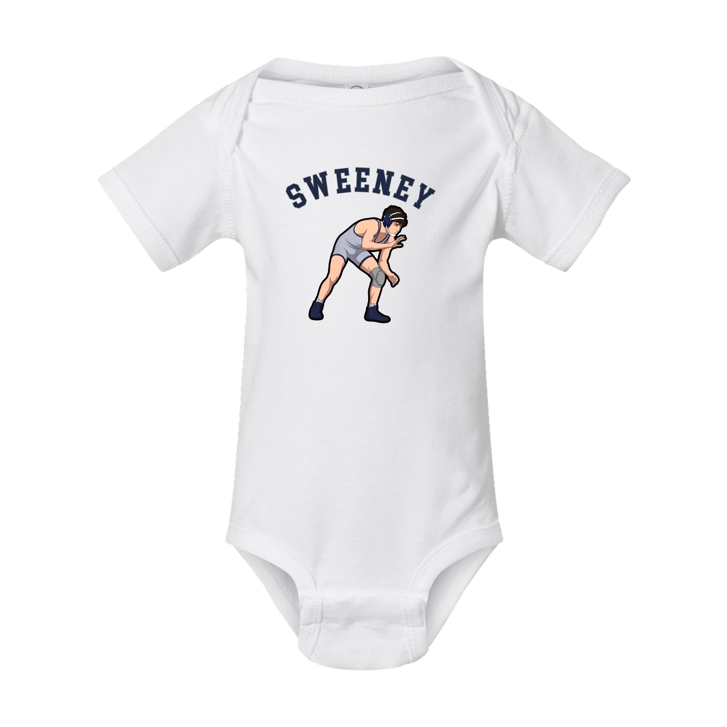 Baby Onesie — Shirsey Arch in White