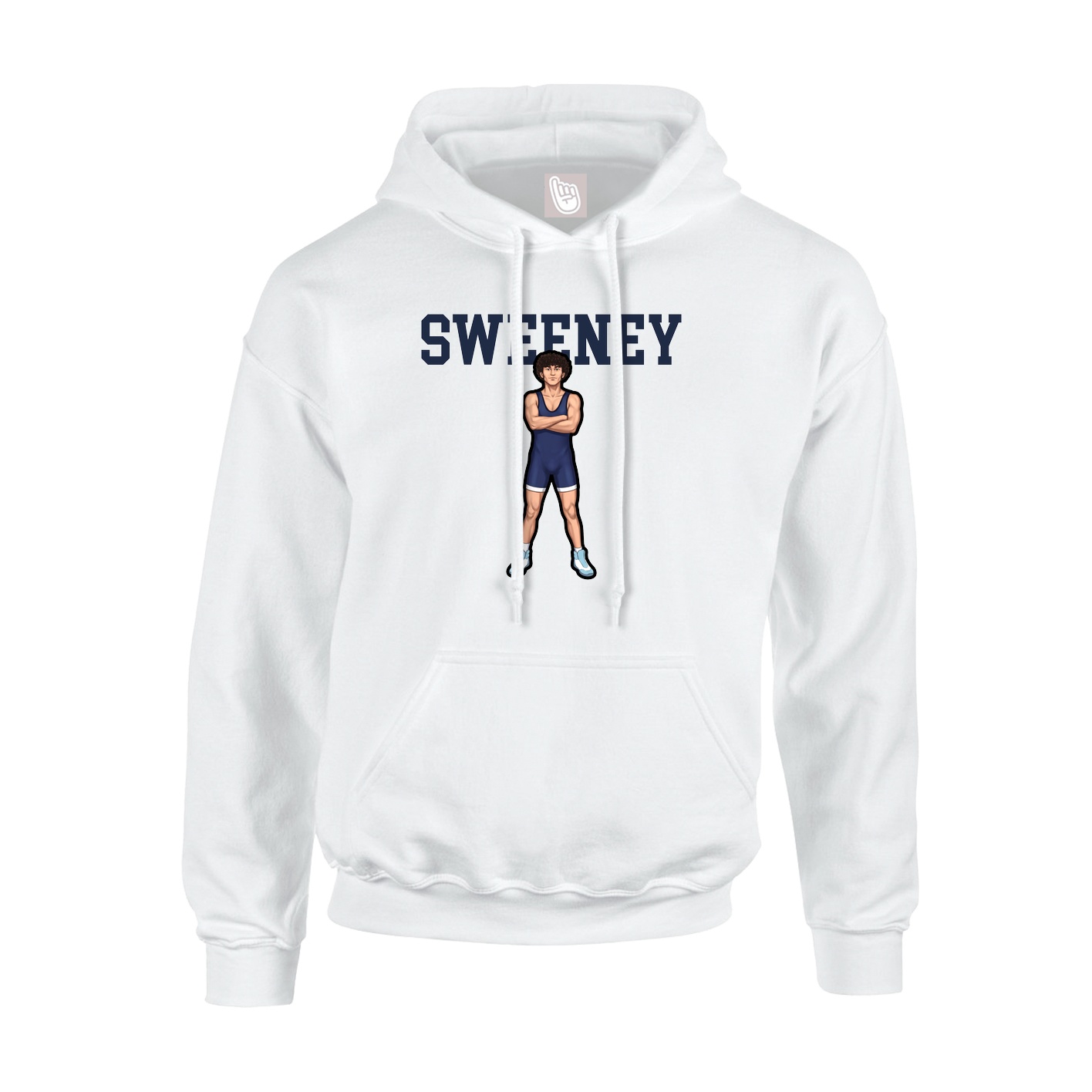 Hoodie — Shirsey in White