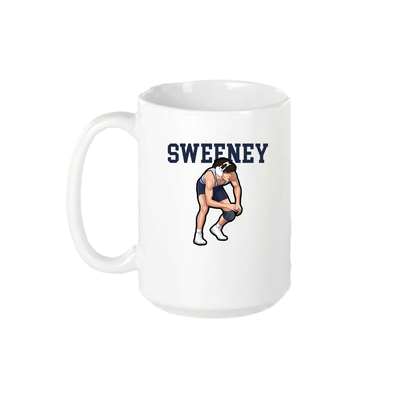 15oz Coffee Mug — Shirsey in White