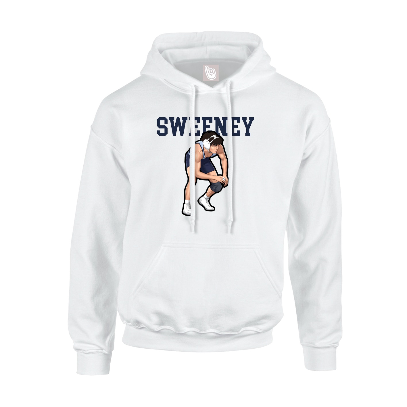 Youth Hoodie — Shirsey in White