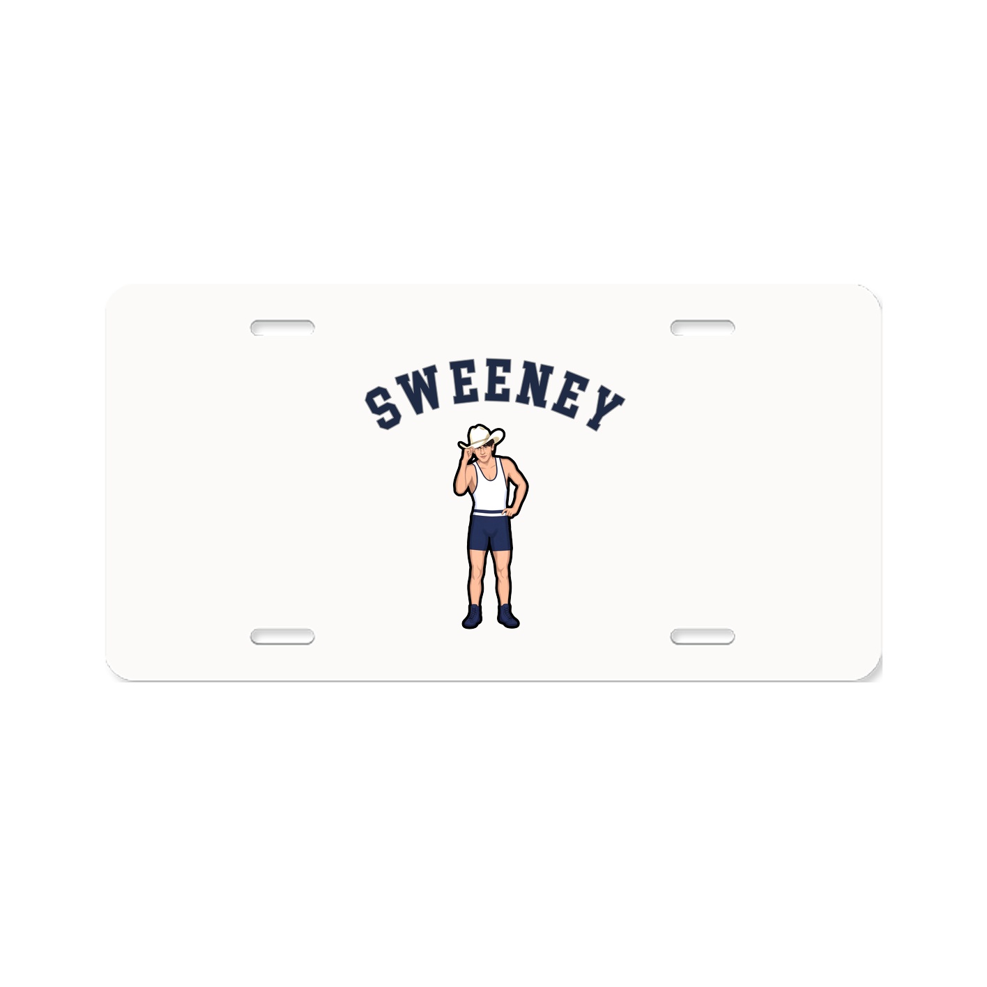 License Plate — Shirsey Arch in Classic