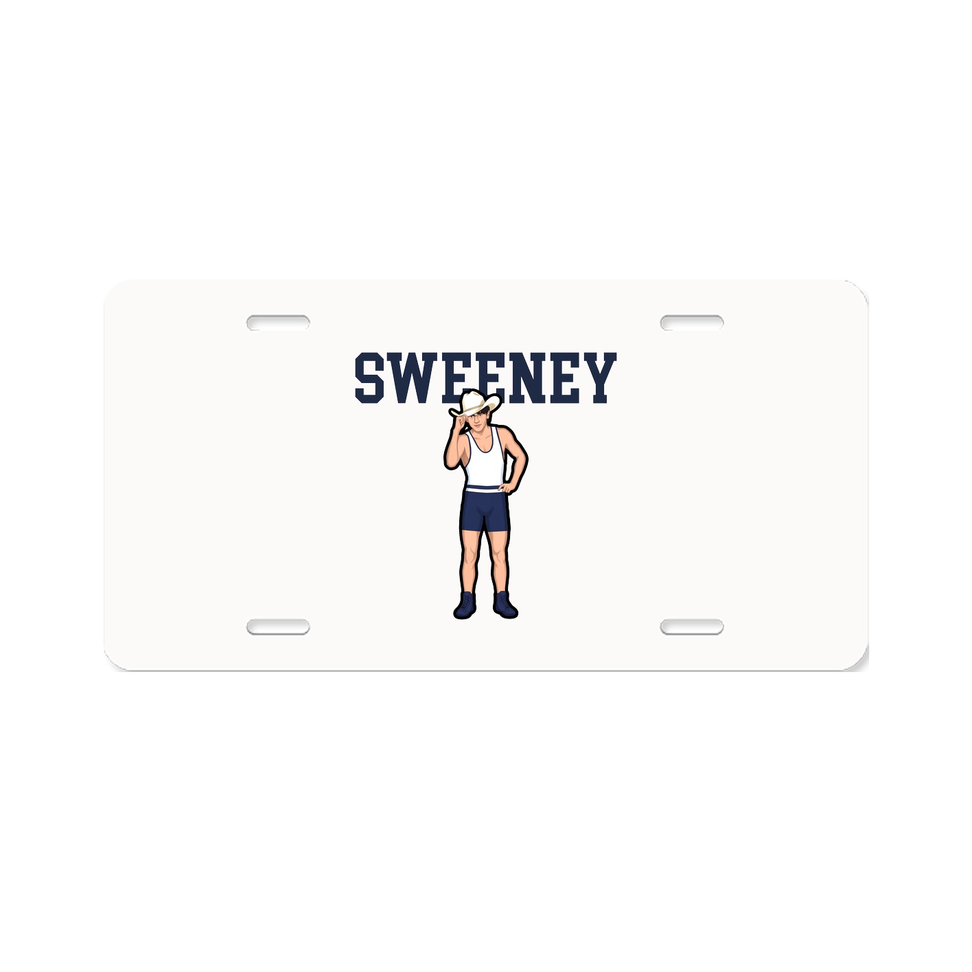License Plate — Shirsey in Classic