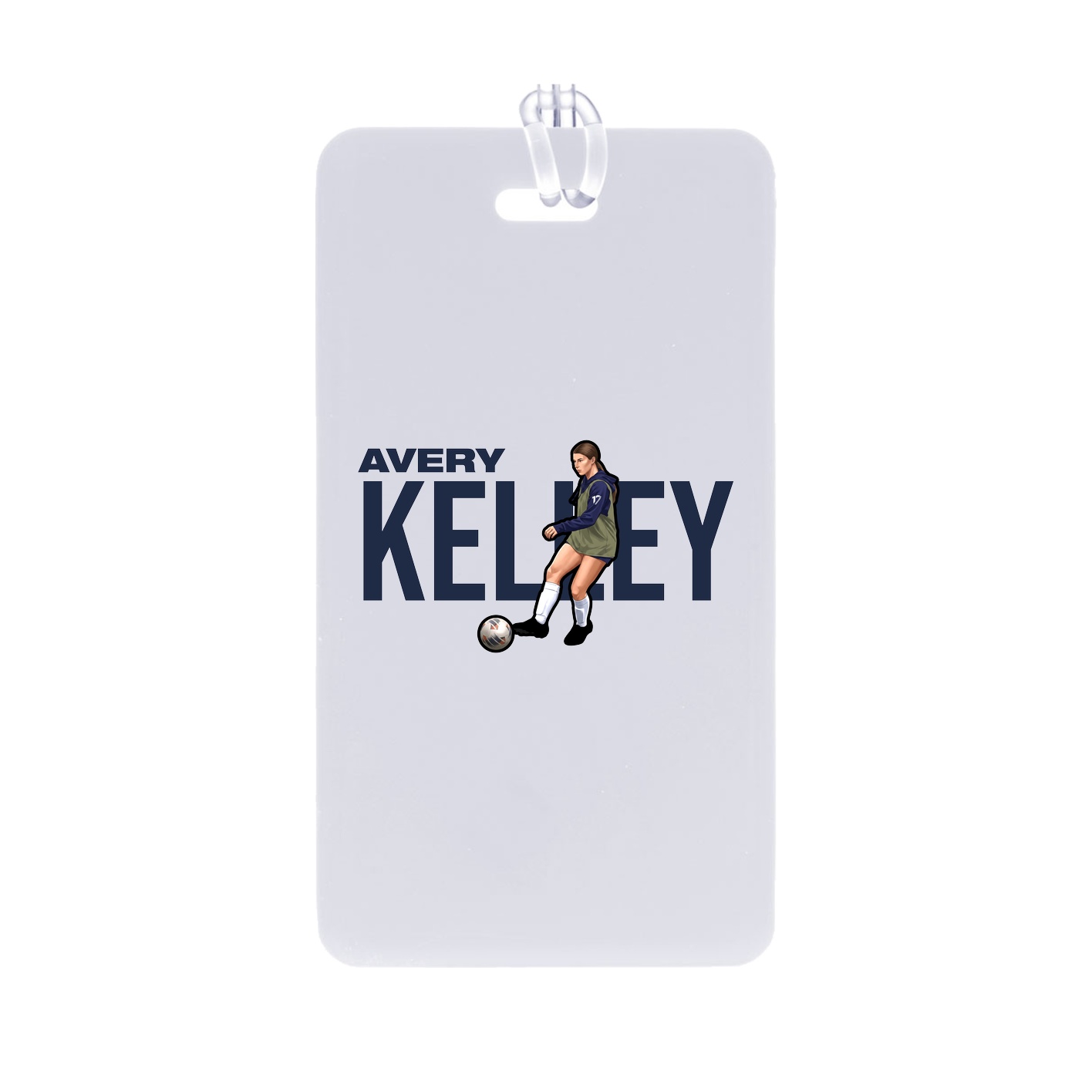 Bag Tag — Player Name in Classic