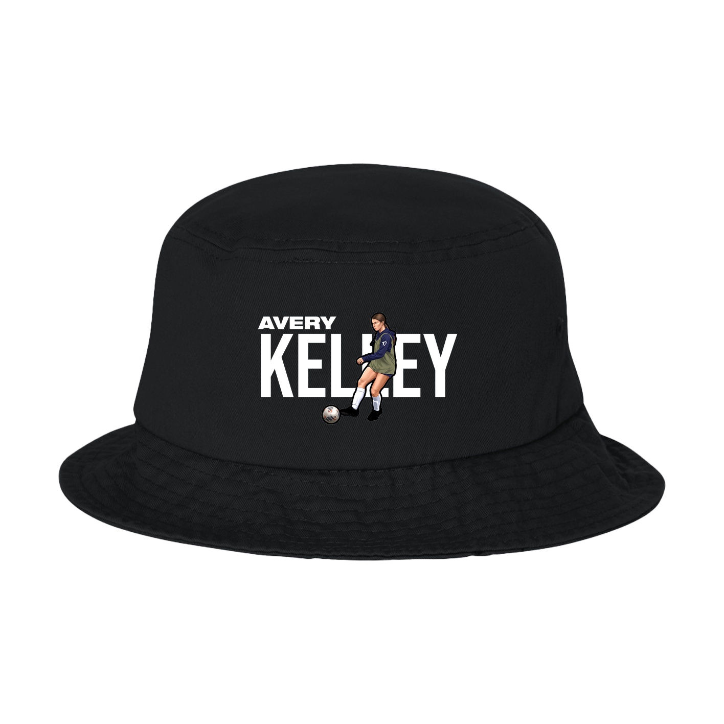 Bucket Cap — Player Name in Black