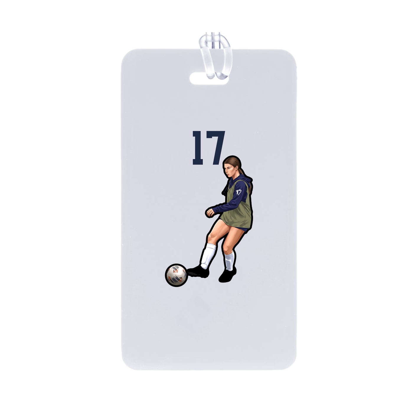 Bag Tag — Number Top in Classic