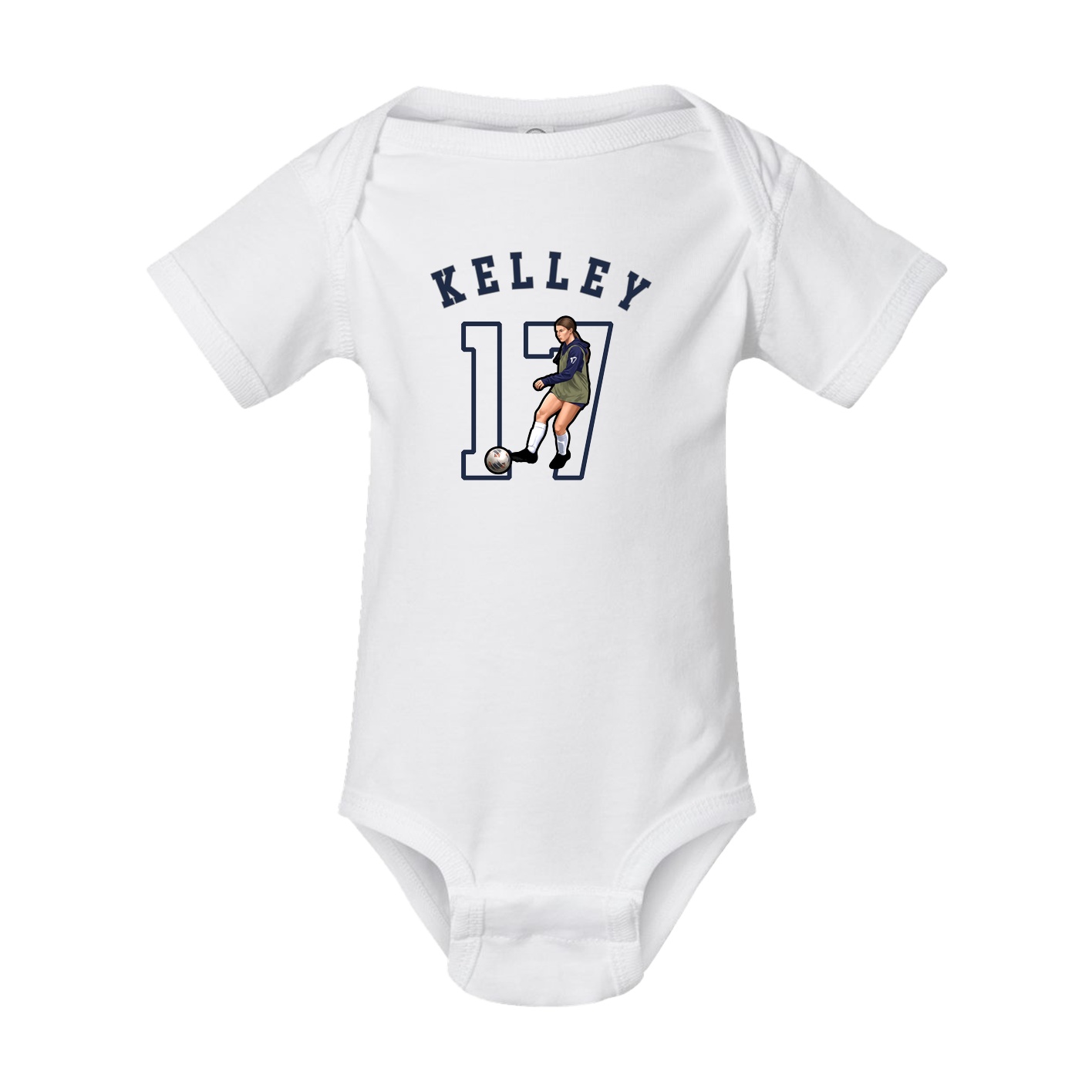 Baby Onesie — Shirsey Arch in White