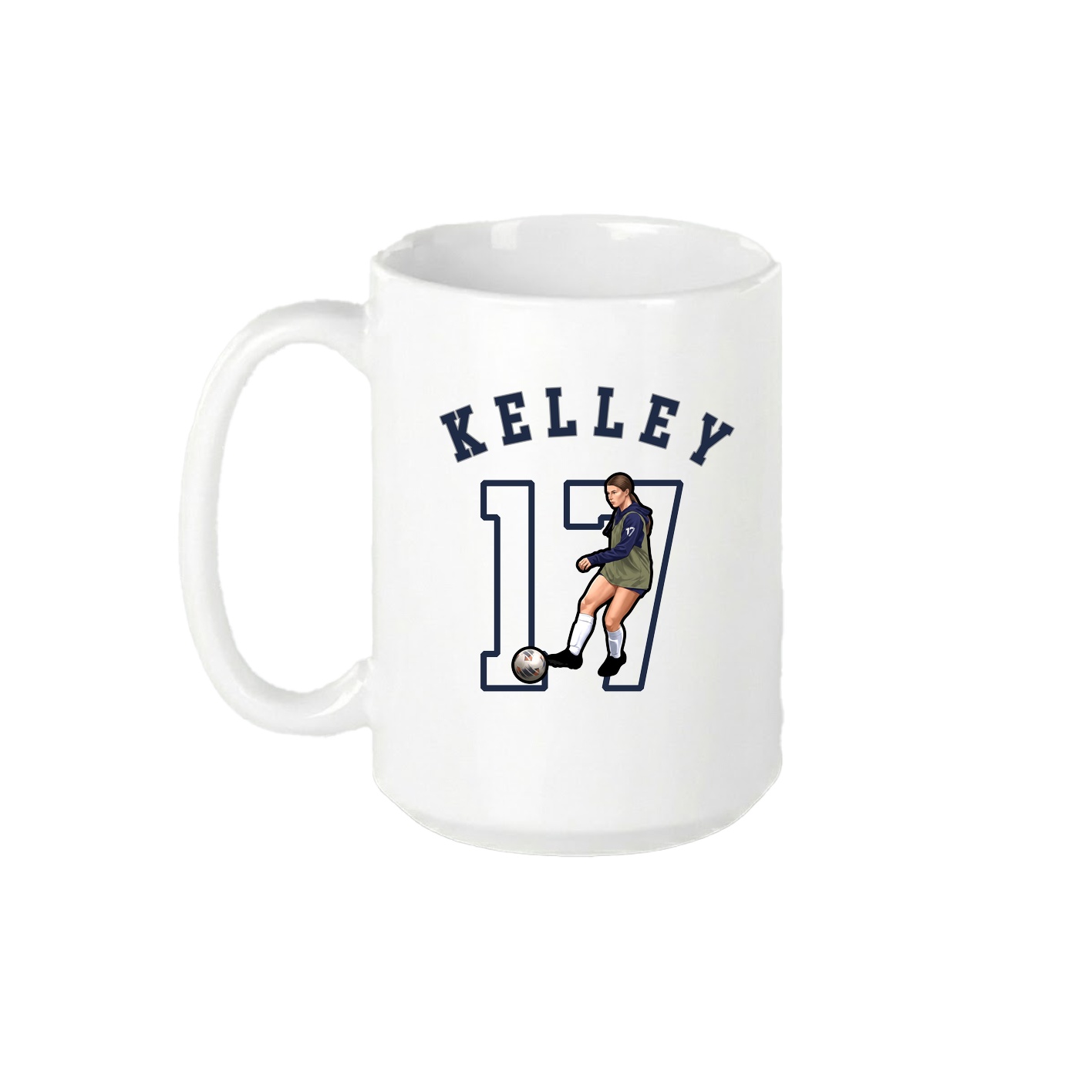 15oz Coffee Mug — Shirsey Arch in White