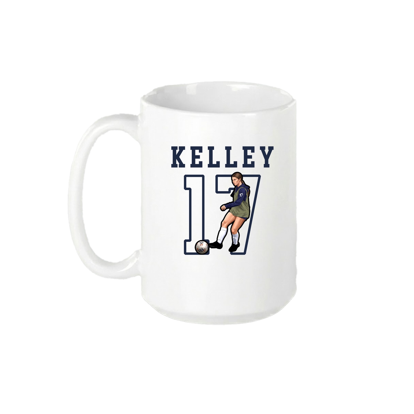 15oz Coffee Mug — Shirsey in White