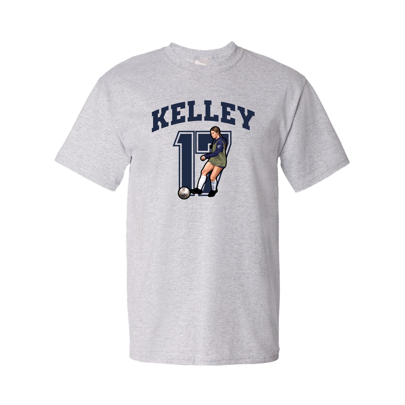 Tee — Number in Grey